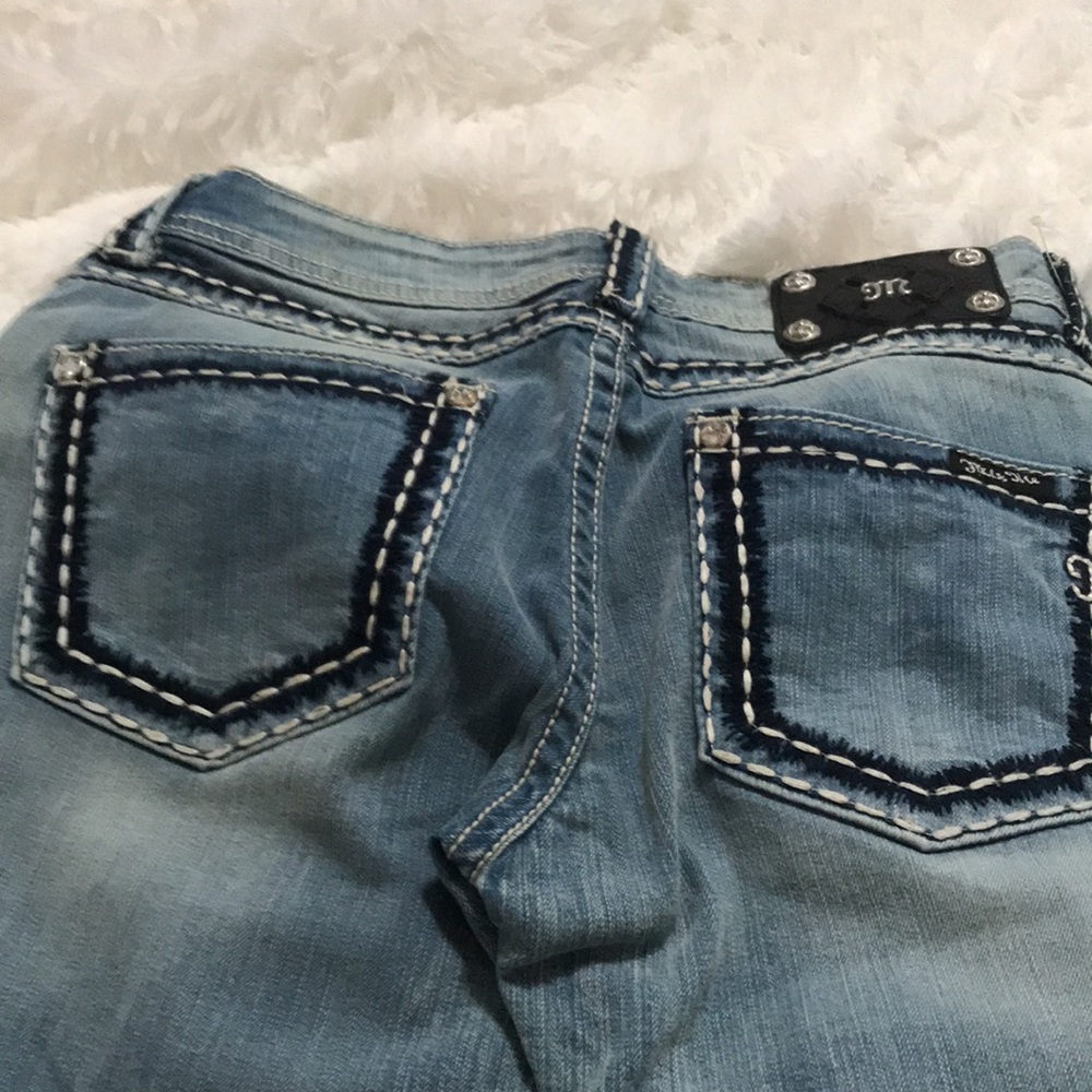 MissMe Boyfriend Crop Jeans - 26
